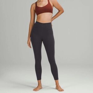 Lululemon InStill High-Rise Tight 25 in Black Granite size 2